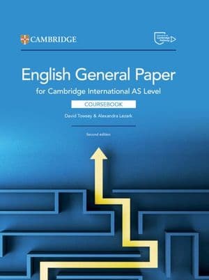 Copertina Cambridge International As Level English General Paper 2Ed.