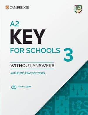 Copertina Cambridge A2 Key For Schools 3 Cambridge A2 Key