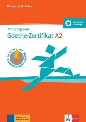 Copertina Mit Erfolg Z.Goethe Zer.A2 Ubungsbuch+Cd