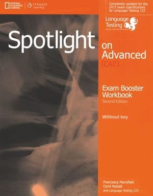 Copertina Spotlight On Advanced Cae Exam Booster Without Key