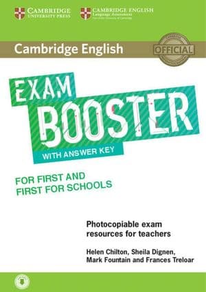 Copertina Cambridge English Exam Booster For First And First For Schools With Answer K