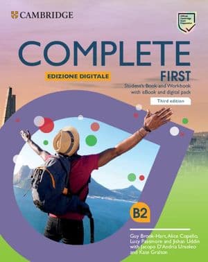 Copertina Complete First 3Ed Italian Edition Student'S Book/Workbook+Ebook