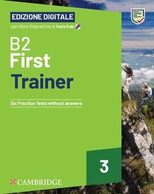 Copertina B2 First Trainer 3 Ed. Digitale - Sb Without Answers With Downloadable Audio