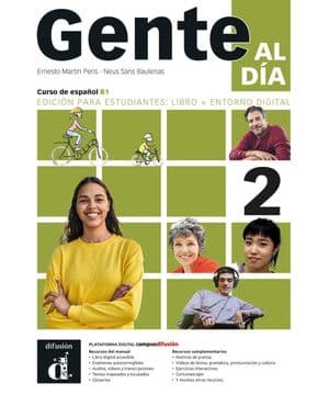 Copertina Gente Al Dia 2. Libro Del Alumno + Entorno Digital