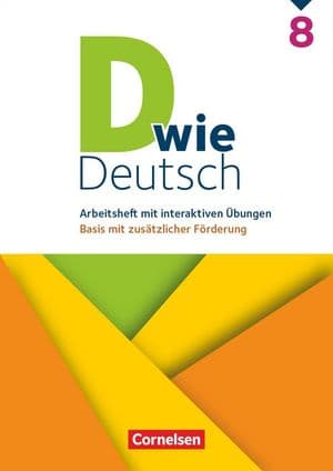 Copertina D Wie Deutsch Arbeitsheft 8