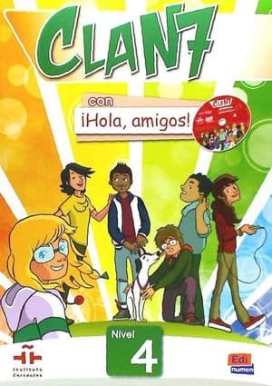 Copertina Clan 7 Con Hola, Amigos!  - Nivel 4
