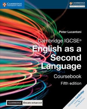 Copertina Cambridge Igcse English As A Second Language 5Ed