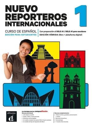Copertina Nuevo Reporteros Estudiante 1 Ed.Hibrida