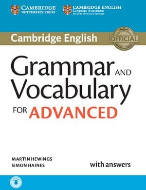 Copertina Grammar And Vocabulary For Advanced
