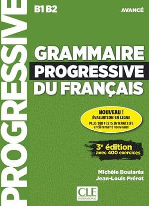 Copertina Grammaire Progressive Du Francais Avance' B1-B2 2Èeme Édition