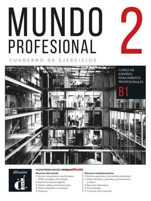 Copertina Mundo Profesional 2 Cuaderno De Ejercicios
