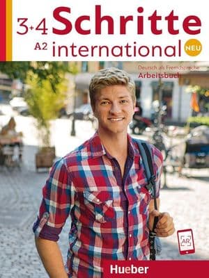 Copertina Schritte International Neu 3+4, Arbeitsbuch + 2Cd Audio