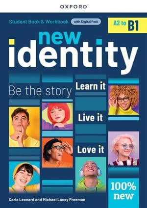 Copertina New Identity A2-B1: Sb/Wb W/Dig Pk