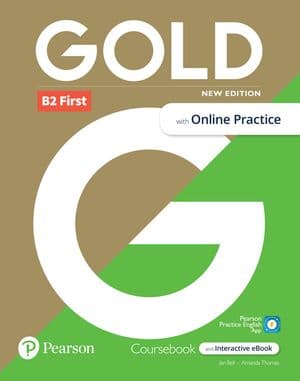 Copertina Gold B2 Student'S Book & Eb. + Myenglishlab, Online Prac., Digital Res & App