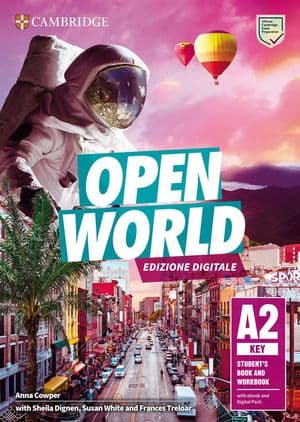 Copertina Open World Key A2 Sb/Wb+Ebook+Digital Pack Con Test&Train