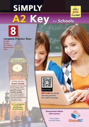 Copertina Simply A2 Key For Schools Sb No Key 2020