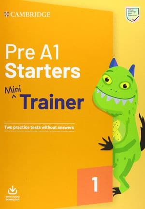 Copertina Mini Trainers - Pre A1 Starters With Audio Download