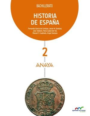 Copertina Historia De España 2º Bachillerato