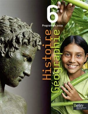 Copertina Histoire-Géographie 6E Manuel Élève (Grand Format)