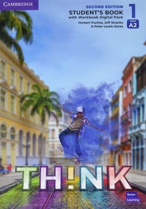 Copertina Think Second Edition Level 1 - Student'S Book With Workbook Digital Pack