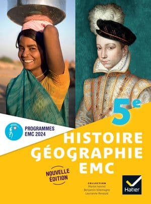 Copertina Histoire -Geoghraphie 5E