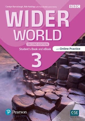 Copertina Wider World 3 2Nd Ed Student'S Book With Online Practice And Ebook