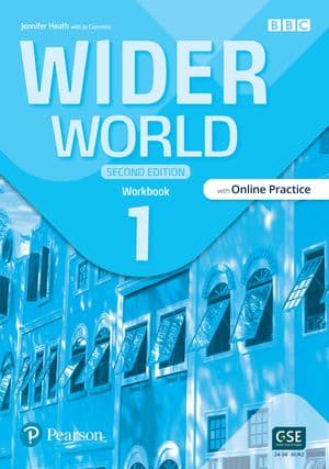 Copertina Wider World 2Nd Ed Workbook With Online Practice 1