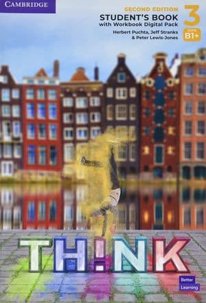 Copertina Think Second Edition Level 3 - Student'S Book With Workbook Digital Pack