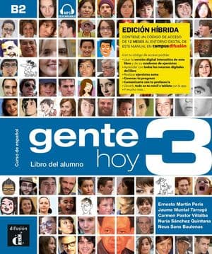 Copertina Gente Hoy 3 Hibrido - Libro Del Alumno
