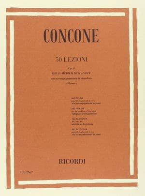 Copertina 50 Lezioni Di Canto Op.9