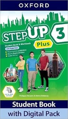 Copertina Step Up 3 Plus: Sb+Exam+Booster W/Dig