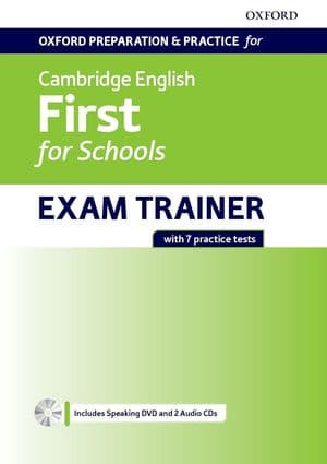 Copertina Cambridge English First For Schools Exam Trainer