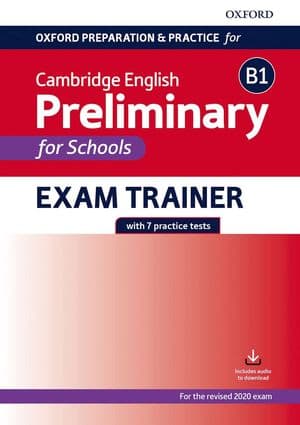 Copertina Oxf Preparation And Practice For Cambridge English Preliminary For Schools