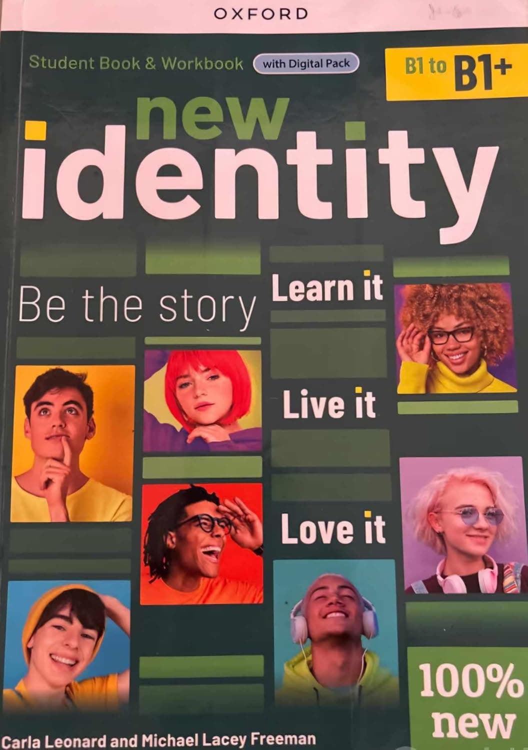 New Identity B1-B1+: Sb/Wb+Eb W/Dig Pk