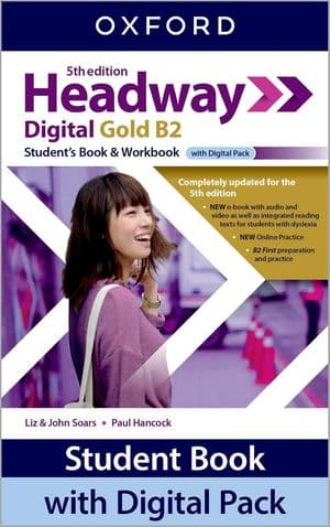 Copertina Headway 5E Hub Gold B2: Ec+Sbwb+Dig