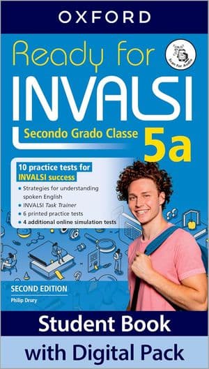 Copertina Ready For Invalsi Ss2 2E: Sb Pk