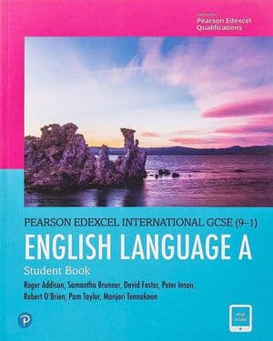 Copertina Edexcel International Gcse (9-1) English Language A Student Book