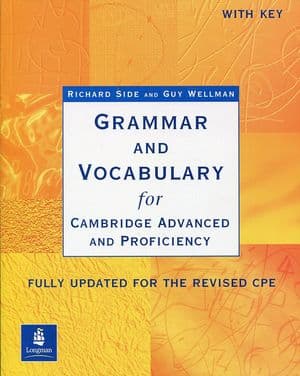 Copertina Grammar And Vocabulary For Cambridge Advanced And Proficiency