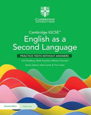 Copertina Cambridge Igcse English As A Second Language Practice Tests 2Ed.