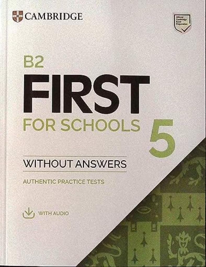 Cambridge English B2 First For Schools 5 Student'S Book Without Answers