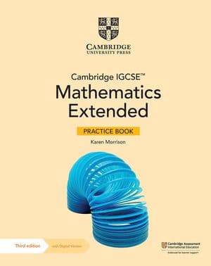 Copertina Cambridge Igcse Mathematics 3Rd Ed: Extended Pract Book (Dig+Licenza 2 Anni)