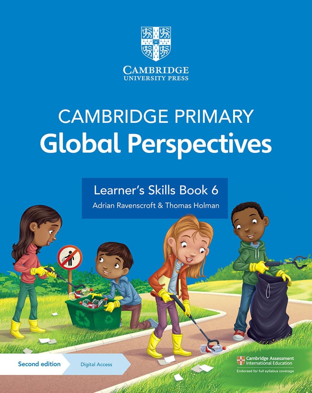 Cambridge Primary Global Perspectives Learner'S Skills Book 6 With Digital A