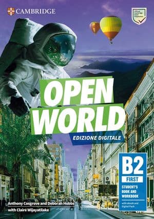 Copertina Open World Edizione Digitale - Sb/Wb+Ebook+Digital Pack+Test&Train B2