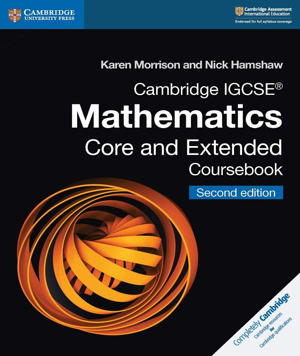 Cambridge Igcse Mathematics 2Nd Ed: Core And Extended Coursebook With Cd-Rom