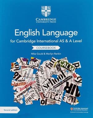 Copertina English Language For Cambridge International A.S. & A Level
