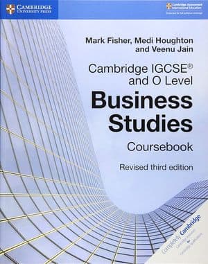 Copertina Cambridge Igcse And O Level Business Studies