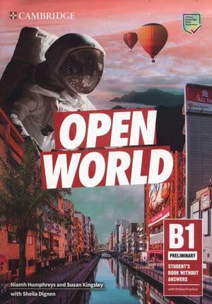 Copertina Open World Prel B1 Student'S Book Without Answers