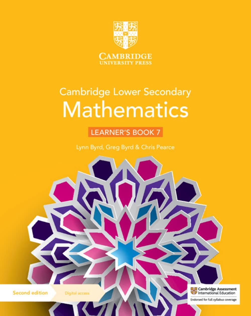 Cambridge Lower Secondary Mathematics 2Ed. 7 Learner'S Book+Digital Access