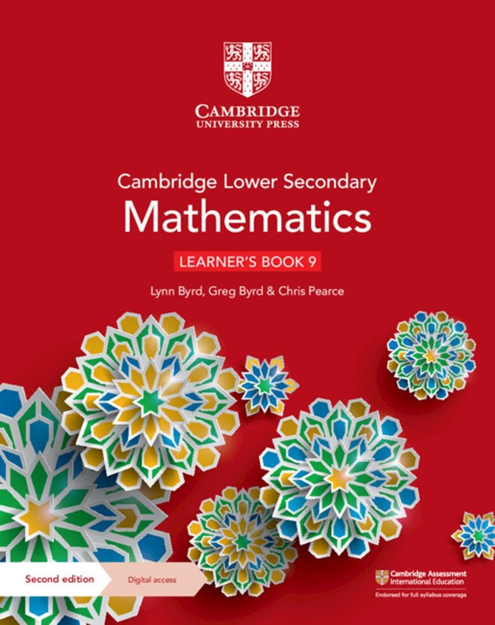 Cambridge Lower Secondary Mathematics 2Ed. 9 Learner'S Book+Digital Access