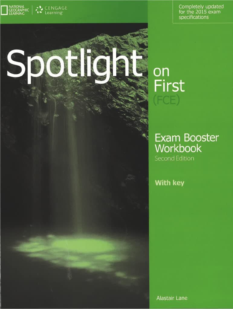 Spotlight On First Fce Exam Booster With Key + Audio Cds